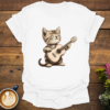 Cat Playing Guitar T-Shirt