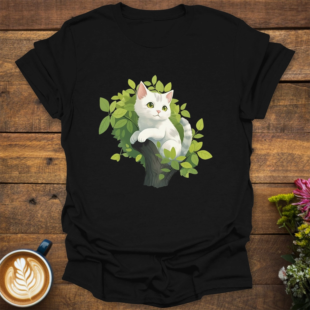 Cat in Tree T-Shirt - Image 4
