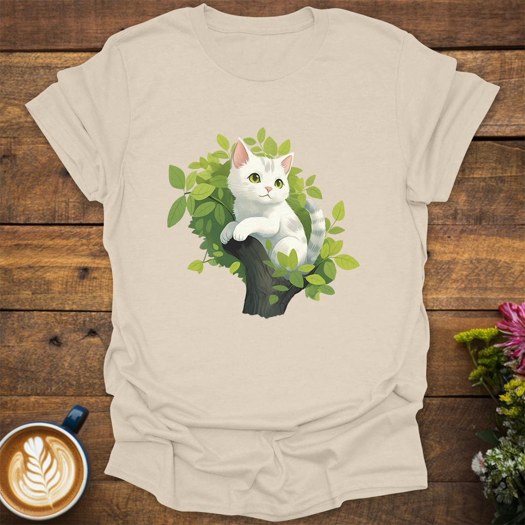 Cat in Tree T-Shirt - Image 5