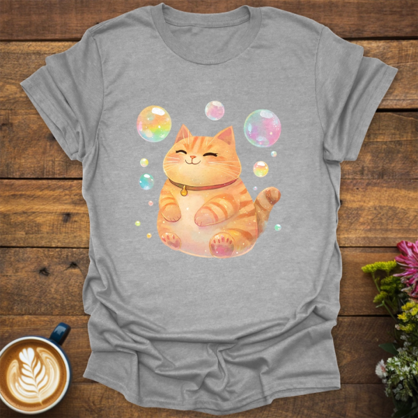 Chubby Bubble Cat T-Shirt