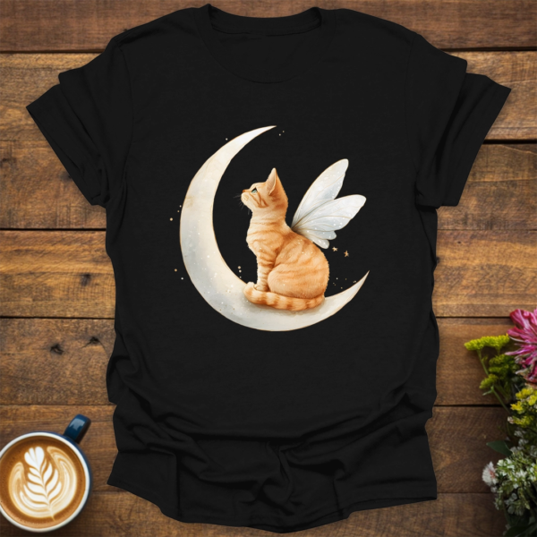 Fairy Moon Cat T-Shirt