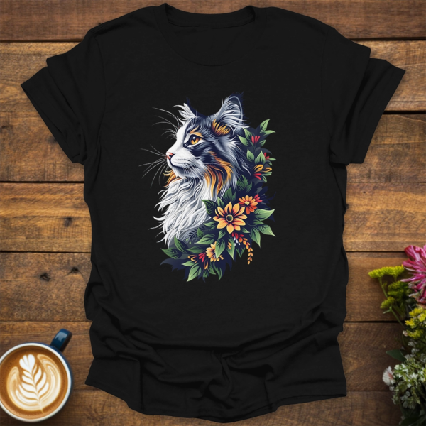 Flower Cat T-Shirt