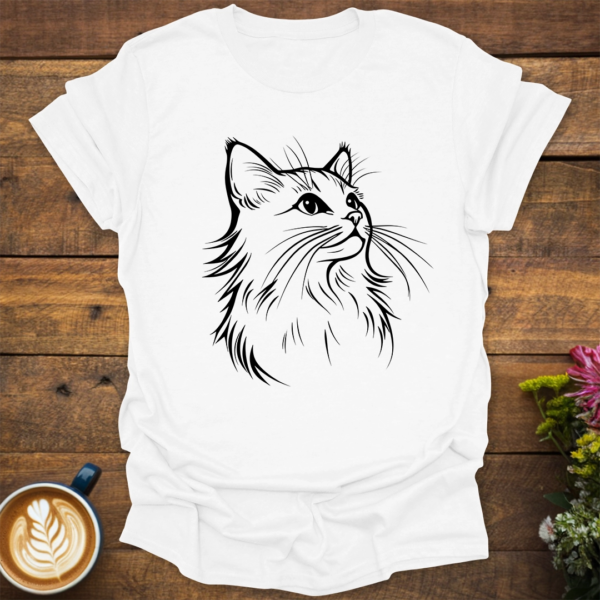 Fluffy Cat T-Shirt