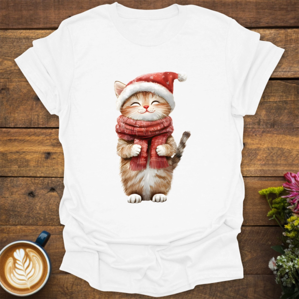 Happy Christmas Kitty T-Shirt