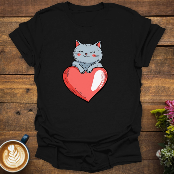 Heart Cat T-Shirt
