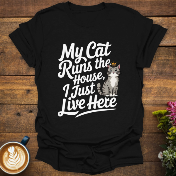 Cat Runs House T-Shirt