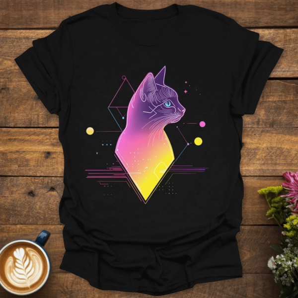 Neon Cat T-Shirt