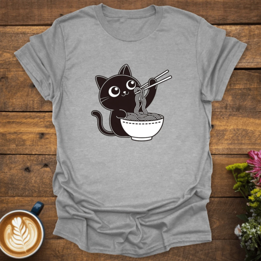 RamenBlackCatSportGreyT-Shirt_5323939b-fc6b-457d-8ece-6e3ee1b83d3a