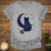 Starry Moon Cat T-Shirt
