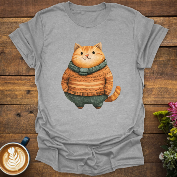 Sweater Ginger Cat T-Shirt