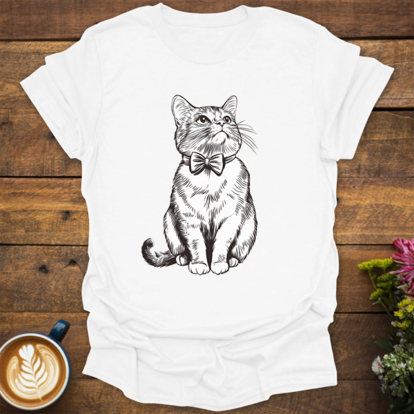 Whimsical Cat T-Shirt
