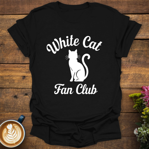 White Cat Fan Club T-Shirt