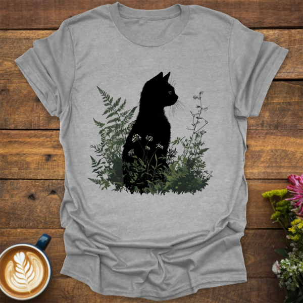 Wildflower Cat T-Shirt
